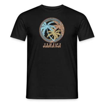 Jamaica - T-shirt homme - noir - Devant - AI Model Male 178 light (178cm)