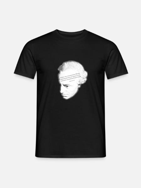 Immanuel Kant - Categorical imperative - Men's T-Shirt - black