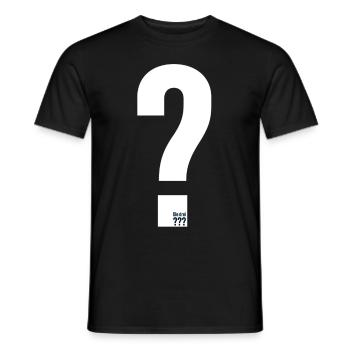 Die Drei ??? Kostüm Justus - Männer T-Shirt - Schwarz - Vorne - AI Model Male 178 light (178cm)