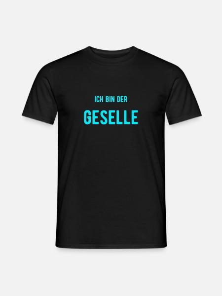 ich bin der Geselle - Männer T-Shirt - Schwarz