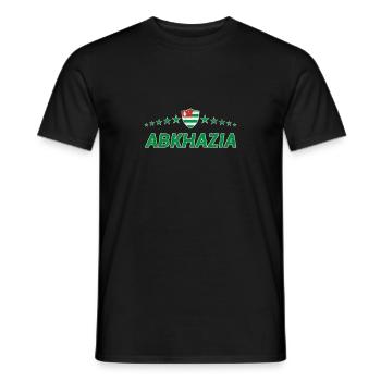 Abkhazia - Men's T-Shirt - black - Front - AI Model Male 178 light (178cm)