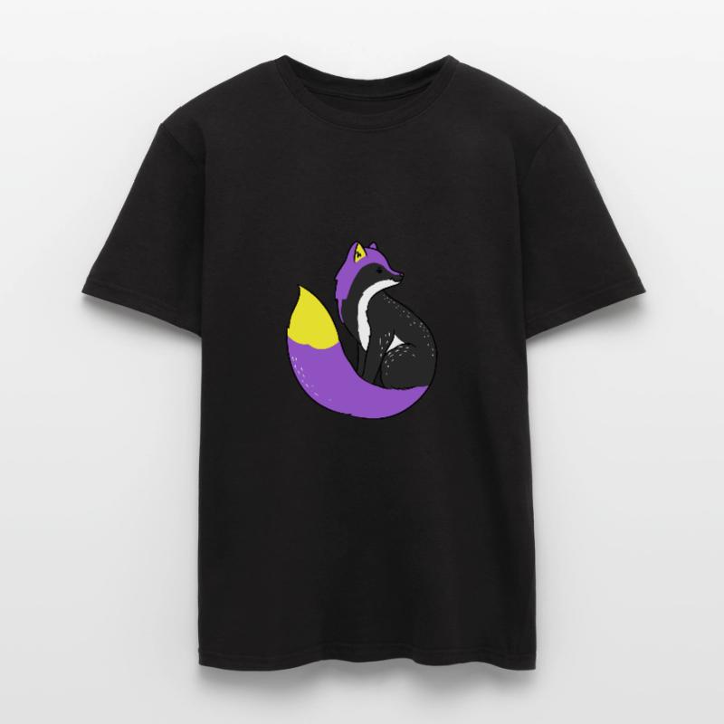 Nonbinary Fox Nonbinary Pride Men’s T-shirt