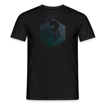 Vélo de route pour hommes Vélo de route pour femmes Vélo de route - T-shirt homme - noir - Devant - AI Model Male 178 light (178cm)