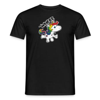 Voodoo Unicorn - Men's T-Shirt - black - Front - AI Model Male 178 light (178cm)