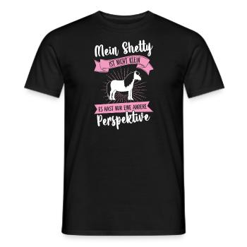Isländer Pferd Reiter Geschenk - Männer T-Shirt - Schwarz - Vorne - AI Model Male 178 light (178cm)