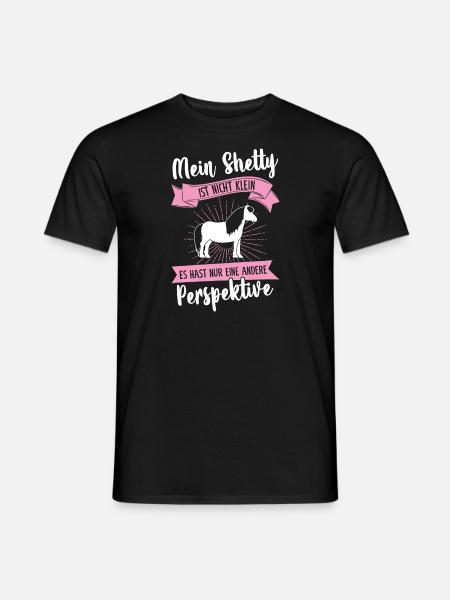Isländer Pferd Reiter Geschenk - Männer T-Shirt - Schwarz