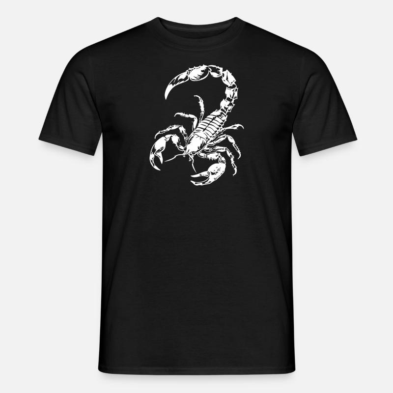 Skorpion - Männer T-Shirt - Schwarz
