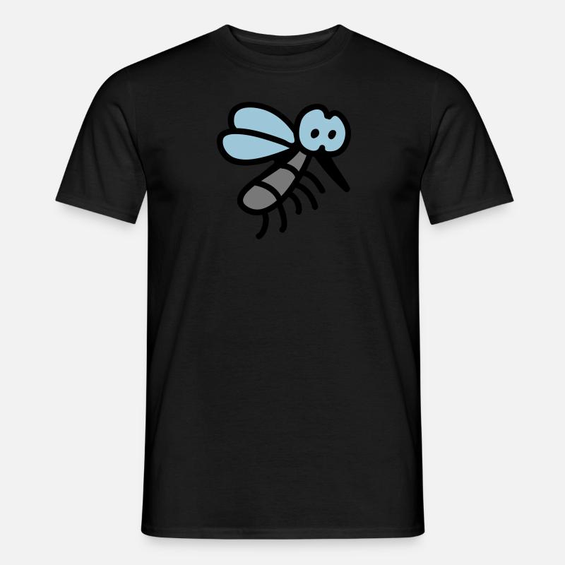 Mücke - Insekt 3 - Männer T-Shirt - Schwarz