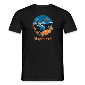 Ningaloo Reef - Männer T-Shirt - Schwarz - Vorne - AI Model Male 178 light (178cm)