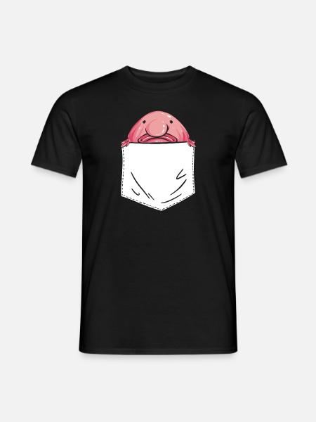 Blob fish - Men's T-Shirt - black
