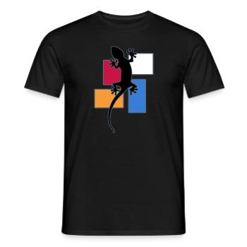 Escalade Bloc Salle d’escalade Corde d’escalade - T-shirt homme - noir - Devant - AI Model Male 178 light (178cm)