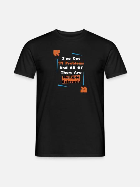 Disability Disabled Gift Handicap - Men's T-Shirt - black