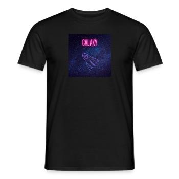 Galaxy V 1 - Männer T-Shirt - Schwarz - Vorne - AI Model Male 178 light (178cm)