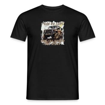 4x4 Jimny Off Road Bestseller Offroad - Männer T-Shirt - Schwarz - Vorne - AI Model Male 178 light (178cm)