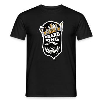 Beard Masculinity Statement Beard Hairstyle Beard Wearer - Men's T-Shirt - black - Front - AI Model Male 178 light (178cm)