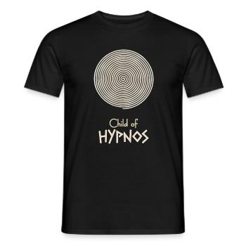 Child of Hypnos – Percy Jackson inspired design - Men's T-Shirt - black - Front - AI Model Male 178 light (178cm)