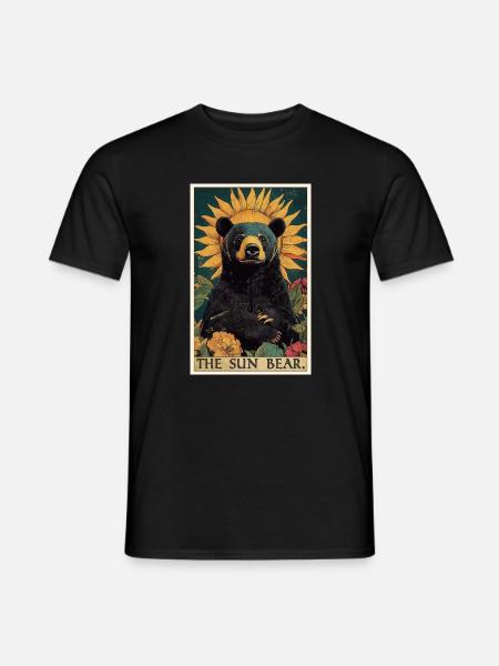 Sun Bear Malay Bear - Men's T-Shirt - black