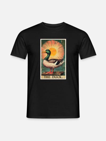 Ducks Duck - Men's T-Shirt - black