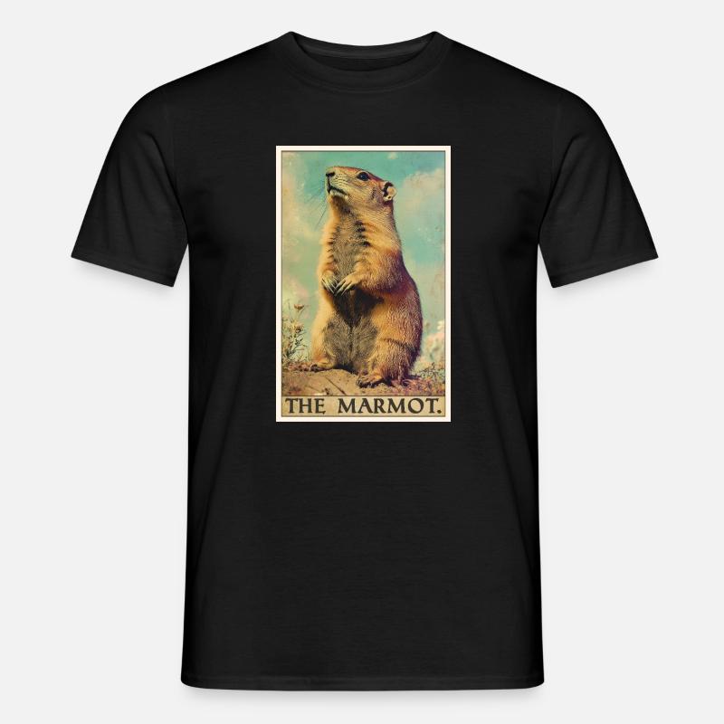 Marmots Groundhog - Men's T-Shirt - black
