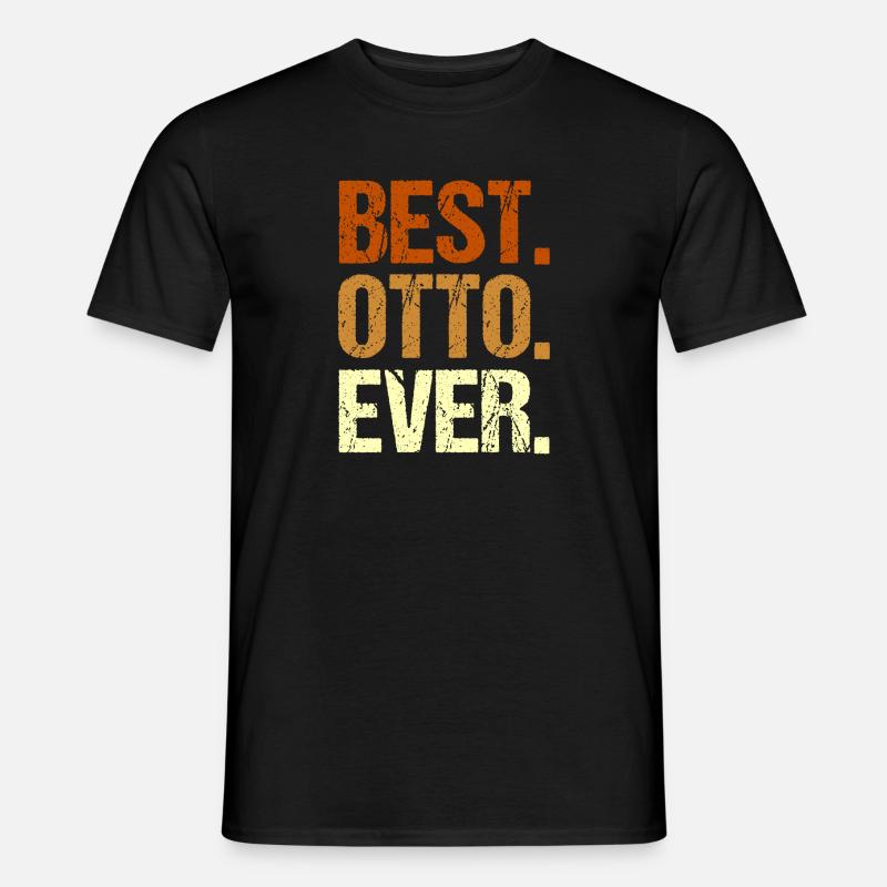 Otto - Männer T-Shirt - Schwarz