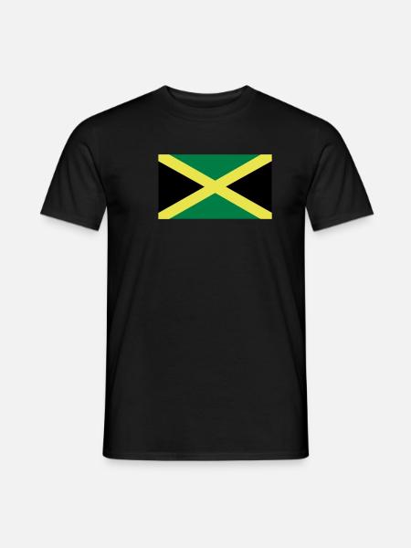 Jamaika - Männer T-Shirt - Schwarz