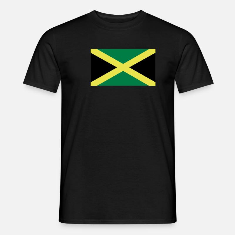 Jamaika - Männer T-Shirt - Schwarz