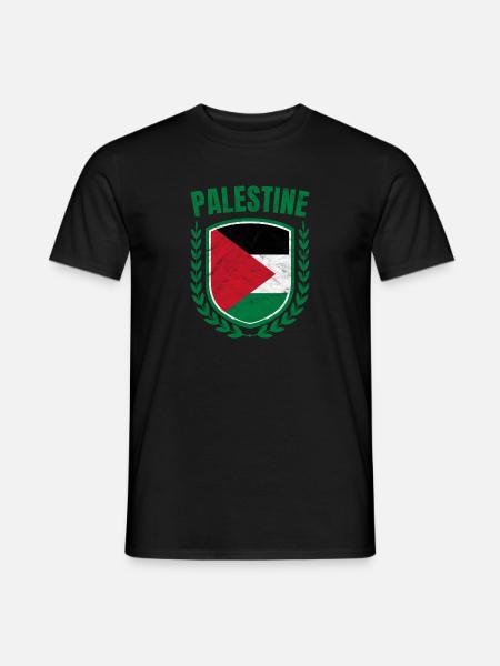 Palestine - T-shirt homme - noir