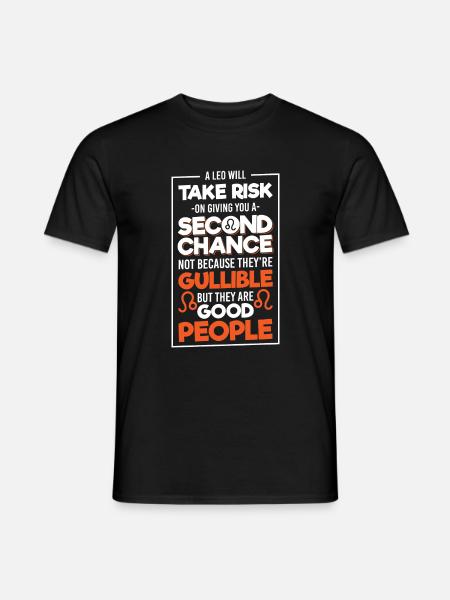 Horoskop Astrologie Aszendent - Männer T-Shirt - Schwarz