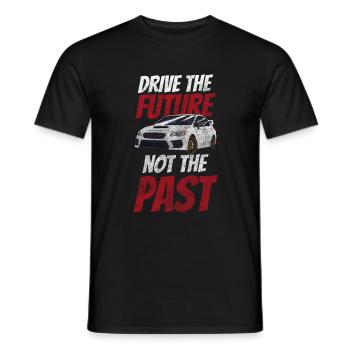 Voiture électrique Environnement Énergie Changement climatique - T-shirt homme - noir - Devant - AI Model Male 178 light (178cm)