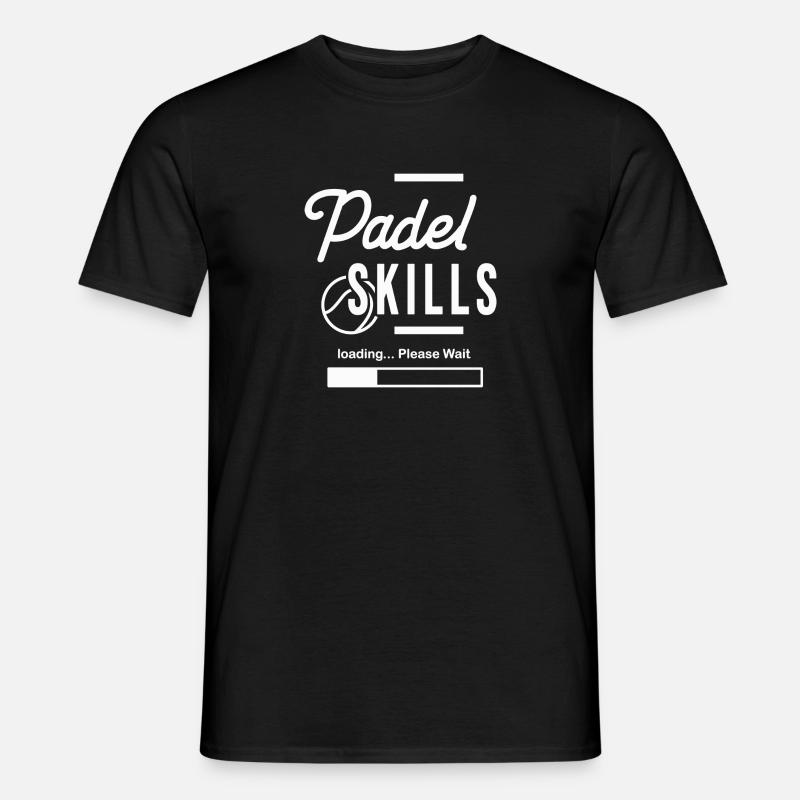 Padel Færdigheder for Padel tennisspillere - Mænd T-shirt - sort