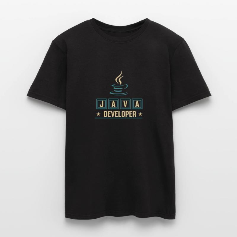 Java Developer Coffee Kaffee Männer T-Shirt