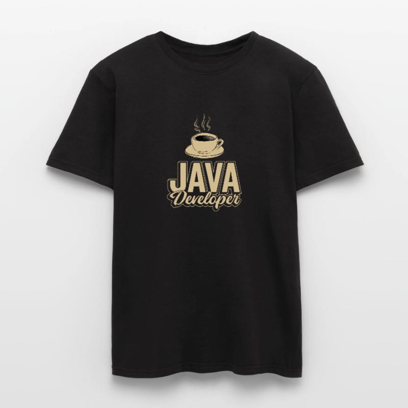 Café Java Developer Coffee T-shirt homme