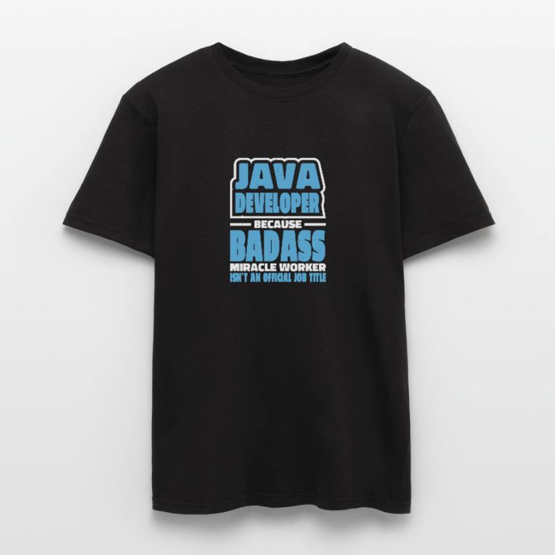 Java Ontwikkelaar Badass Heren T-shirt