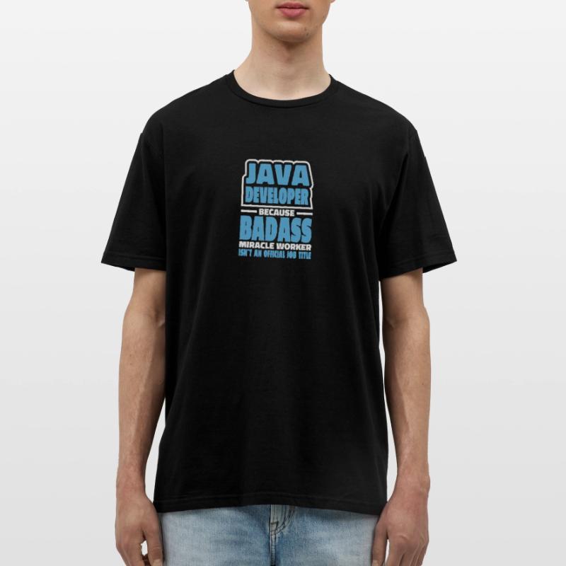 Java Developer Badass Men's T-Shirt
