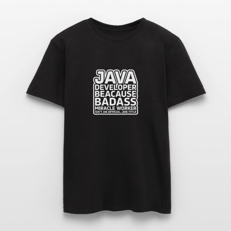 Java Developer Badass Männer T-Shirt