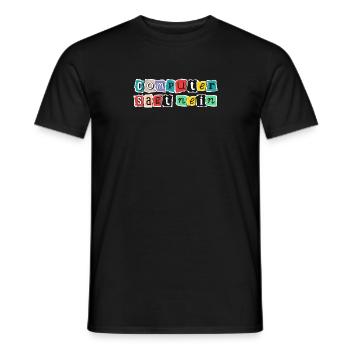 Computer sagt nein! Lustiger Serien Fan - Männer T-Shirt - Schwarz - Vorne - AI Model Male 178 light (178cm)