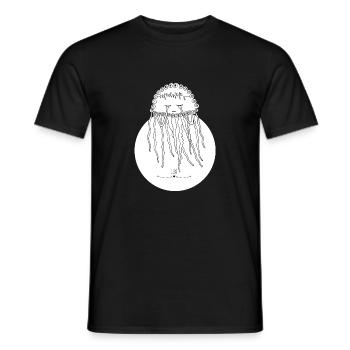 Quallen die durchsichtigen Herrscher des Meeres - Männer T-Shirt - Schwarz - Vorne - AI Model Male 178 light (178cm)
