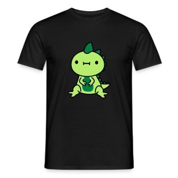 kleiner suesser kawaii - Männer T-Shirt - Schwarz - Vorne - AI Model Male 178 light (178cm)