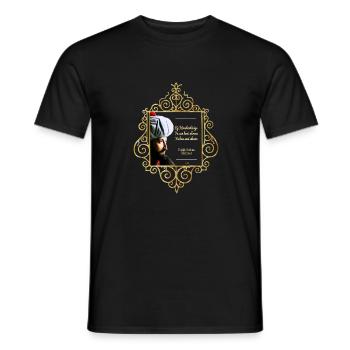 Fatih Sultan Mehmet - Männer T-Shirt - Schwarz - Vorne - AI Model Male 178 light (178cm)