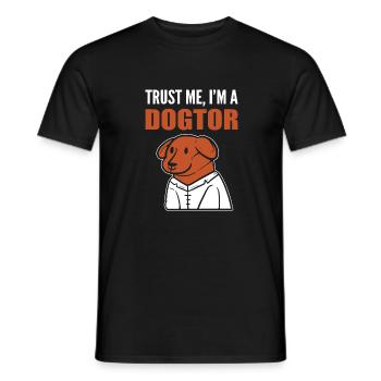 Dogtor Doctor Poison - Men's T-Shirt - black - Front - AI Model Male 178 light (178cm)