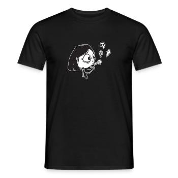 Phantom Vampire - Men's T-Shirt - black - Front - AI Model Male 178 light (178cm)