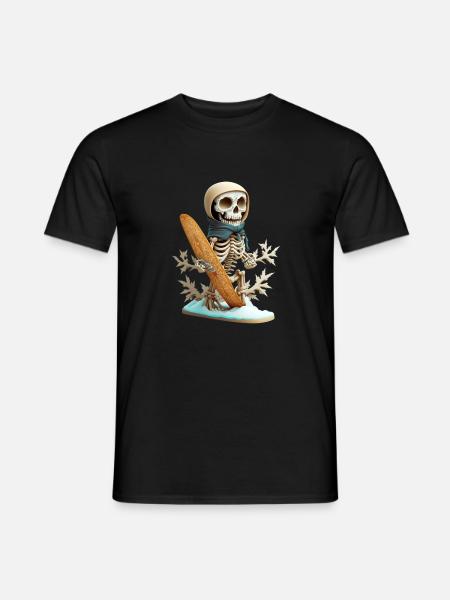 Eat Sleep Snowboard Repeat - Men's T-Shirt - black