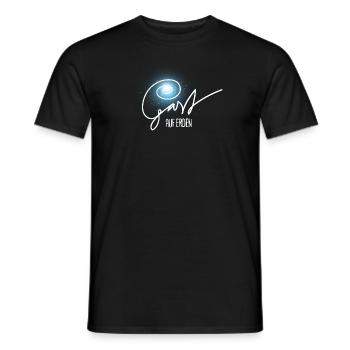 Gast auf Erden - Männer T-Shirt - Schwarz - Vorne - AI Model Male 178 light (178cm)