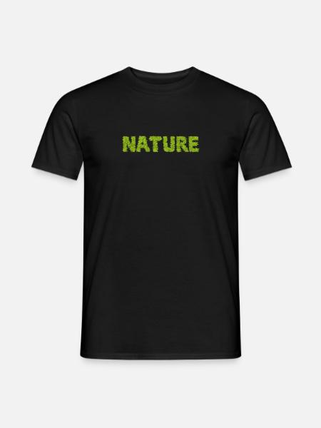 Nature - Men's T-Shirt - black