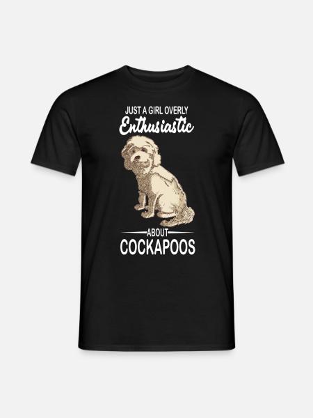 Cockapoo Geschenk | Hunde Hunderasse Haustier Hund - Männer T-Shirt - Schwarz