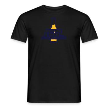 Buy me a beer. I m getting married! - Men's T-Shirt - black - Front - AI Model Male 178 light (178cm)
