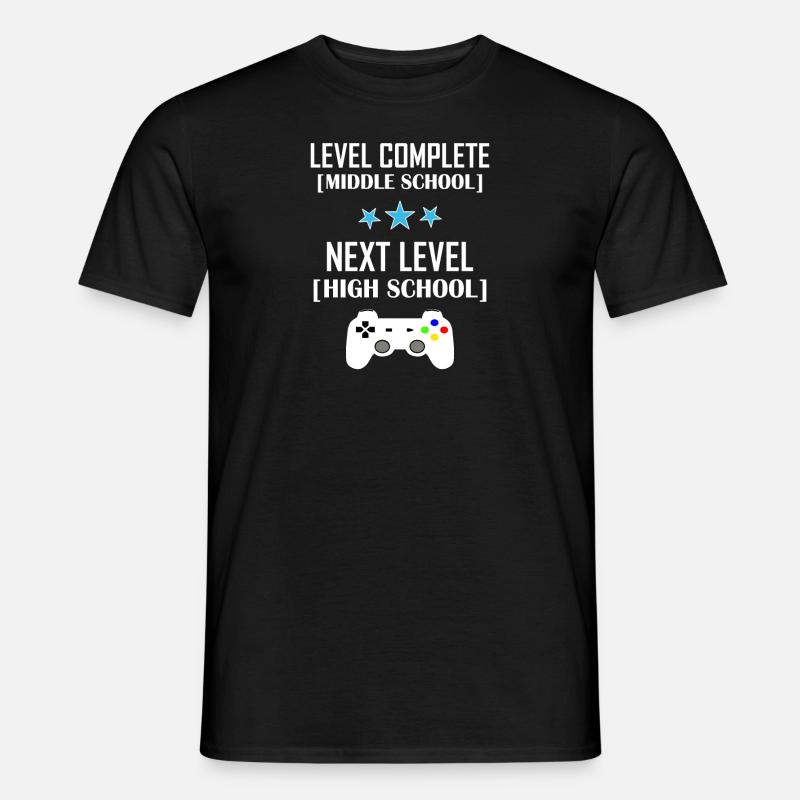 HIGH SCHOOL - Männer T-Shirt - Schwarz