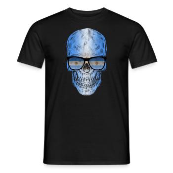 Argentinien - Männer T-Shirt - Schwarz - Vorne - AI Model Male 178 light (178cm)