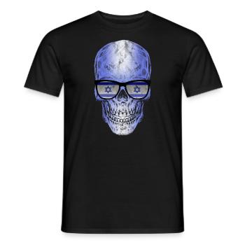 Israel - Men's T-Shirt - black - Front - AI Model Male 178 light (178cm)