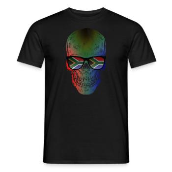 Südafrika - Männer T-Shirt - Schwarz - Vorne - AI Model Male 178 light (178cm)